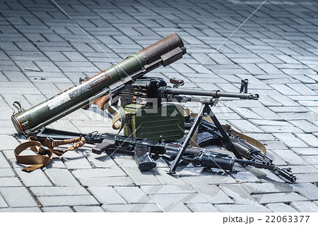 soviet russian weapon: weapon pile 22063377