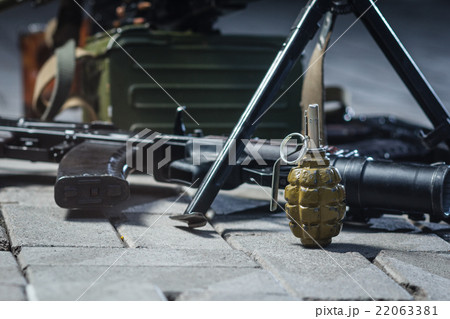 soviet russian weapon: weapon pile 22063381