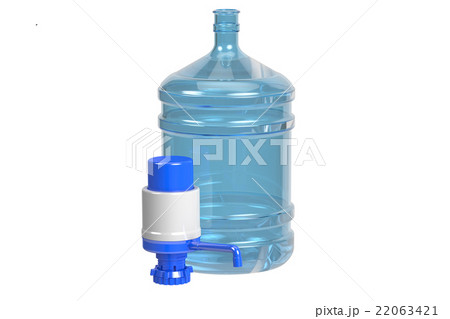 Drinking Water bottle with pump dispenser 22063421