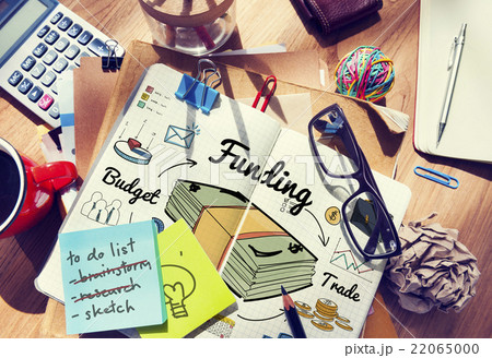 Funding Banking Budget Credit Financial Concept Funding Banking Budget Credit Financial Concept 22065000