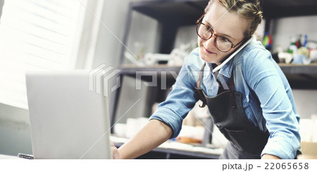 Craftsman Artist Pottery Skill Technology Communciation Concept 22065658