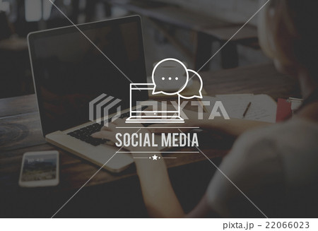 Social Media Social Networking Technology Connection Concept 22066023