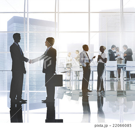 Business Collaboration Corporate Colleagues Partner Concept Business Collaboration Corporate Colleagues Partner Concept 22066085