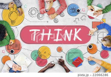 Think Thinking Planning Strategy Creative Concept Think Thinking Planning Strategy Creative Concept 22066286