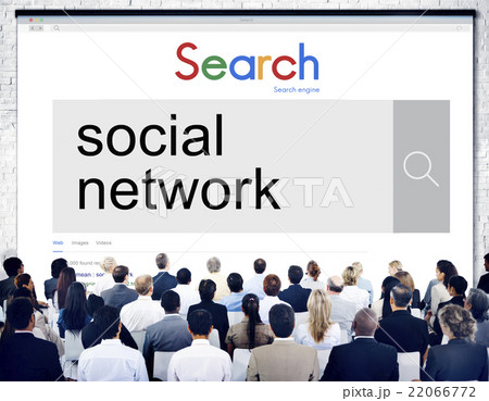 Social Network Media Connection Communication Concept Social Network Media Connection Communication Concept 22066772
