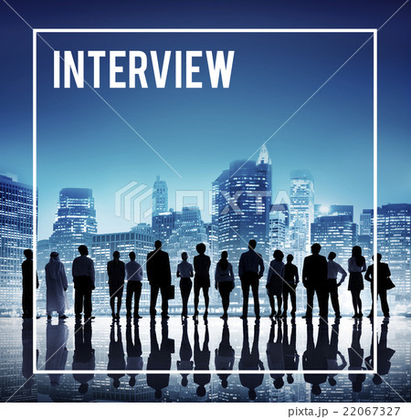 Global Business Team Interview Cityscape Concept 22067327