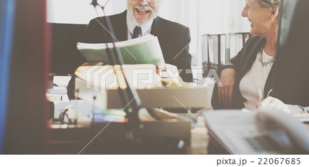 Business People Meeting Discussion Working Office Concept Business People Meeting Discussion Working Office Concept 22067685