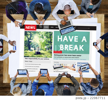 Have a Break Relax Chill out Vacation Concept 22067711