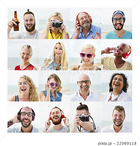 People Set of Faces Diversity Human Face Concept People Set of Faces Diversity Human Face Concept 22069118