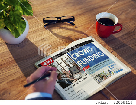 Crowd Funding Imvestment Funding Financial Concept 22069119