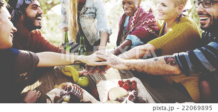Team Friendship Leisure Vacation Togetherness Fun Concept Team Friendship Leisure Vacation Togetherness Fun Concept 22069895