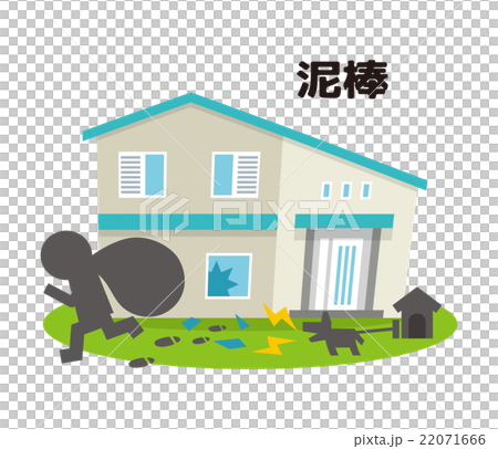 窃盗 強盗 泥棒【災害・シリーズ】 窃盗 強盗 泥棒【災害・シリーズ】 22071666