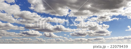 Panoramic picture of a cloudscape Panoramic picture of a cloudscape 22079439