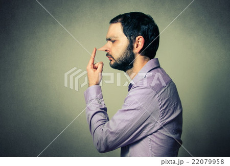 man with the big nose, lie concept man with the big nose, lie concept 22079958
