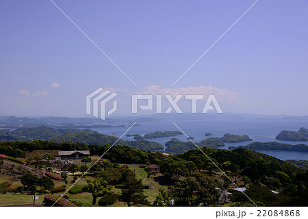 冷水岳展望台からの九十九島 22084868
