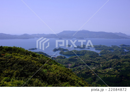 冷水岳展望台からの九十九島 22084872