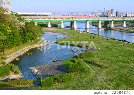 兵庫島公園の写真素材