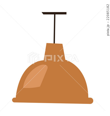 Brown lamp vector illustration. Brown lamp vector illustration. 22085182