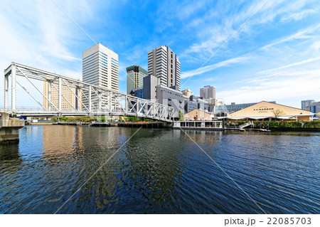 天王洲アイルとふれあい橋 天王洲アイルとふれあい橋 22085703