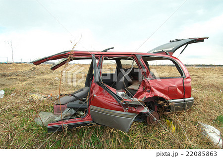 不法投棄された自動車 不法投棄された自動車 22085863