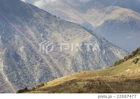 The panorama of mountain landscape of Ala-Archa 22087477