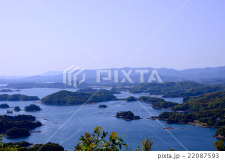 展海峰からの九十九島 展海峰からの九十九島 22087593