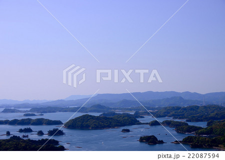 展海峰からの九十九島 展海峰からの九十九島 22087594