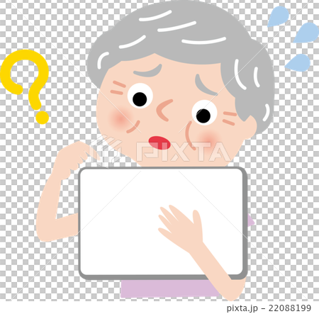 シニア　ipad　？ 22088199