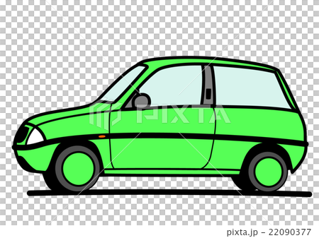 緊湊型車綠色 22090377