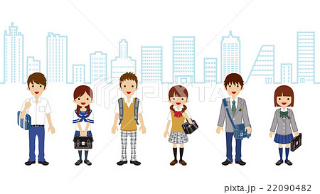 学生グループ　都市背景 22090482
