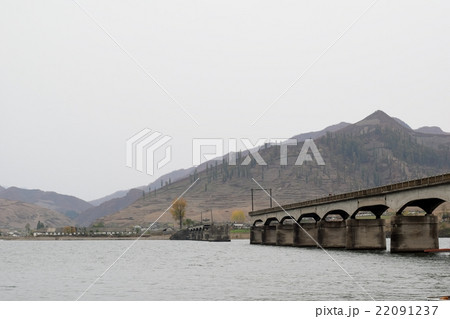 中国遼寧省・1942年清城大橋（河口断橋） 22091237