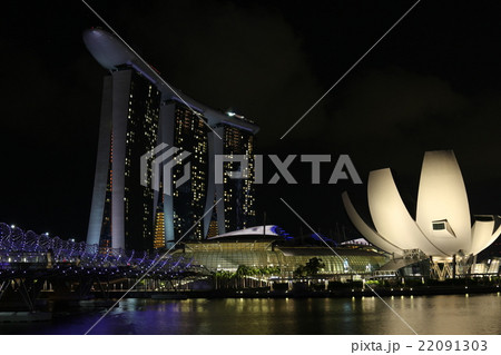 シンガポールの夜景 22091303