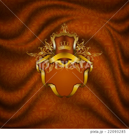 Elegant golden frame banner Elegant golden frame banner 22093285