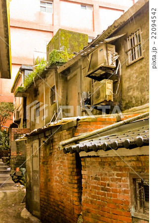 台湾の九份の路地裏 22094542