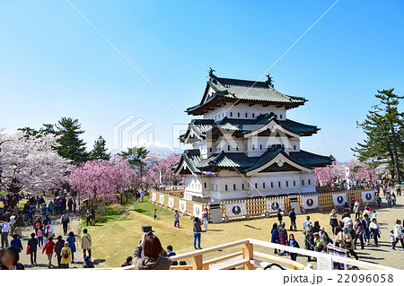 春の弘前城 春の弘前城 22096058