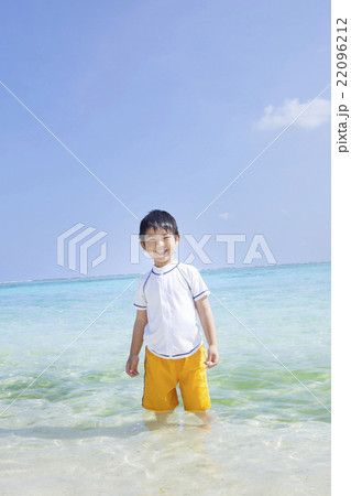 南国の海と男の子 南国の海と男の子 22096212