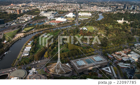 オーストラリア　メルボルンの都市風景 22097785