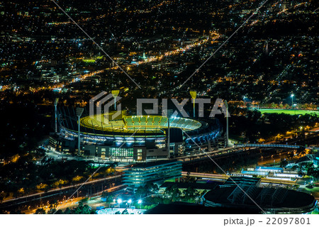 メルボルンのスタジアム夜景 22097801