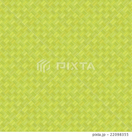 抹茶　新茶　イメージ背景　竹のかご編み 22098355