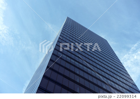 Skyscrapers against blue sky Skyscrapers against blue sky 22099314