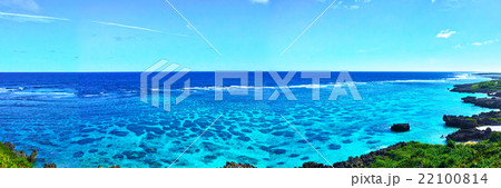 真夏のイムギャーマリンガーデンの風景 22100814