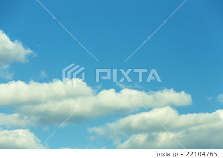 White clouds on evening blue sky White clouds on evening blue sky 22104765