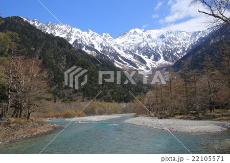 新緑の梓川と穂高連邦４ 22105571