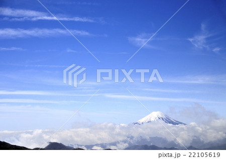 大菩薩嶺から富士山 22105619