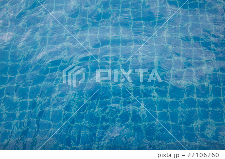 Blue pool water 22106260