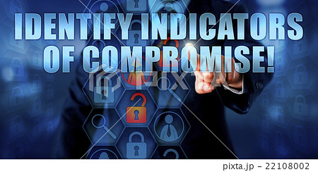 Man Touching IDENTIFY INDICATORS OF COMPROMISE! Man Touching IDENTIFY INDICATORS OF COMPROMISE! 22108002