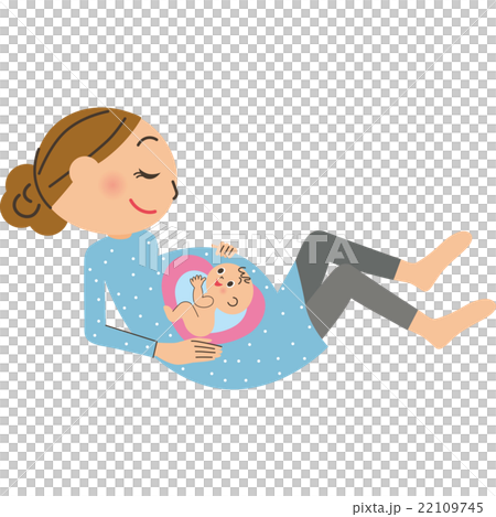 妊婦と赤ちゃん 妊婦と赤ちゃん 22109745
