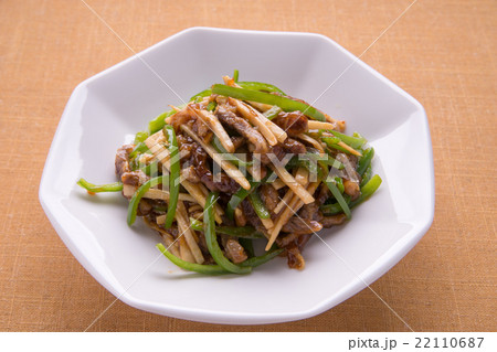 青椒牛肉絲 22110687