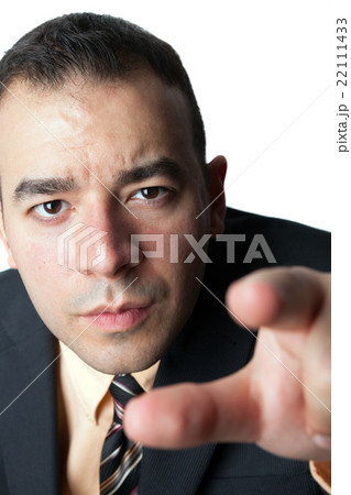 Business Man Pointing 22111433