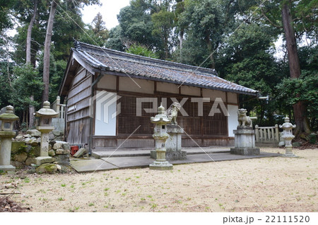 磯城瑞籬宮(しきのみずかきのみや)跡（志貴御県坐神社／奈良県桜井市金屋） 22111520